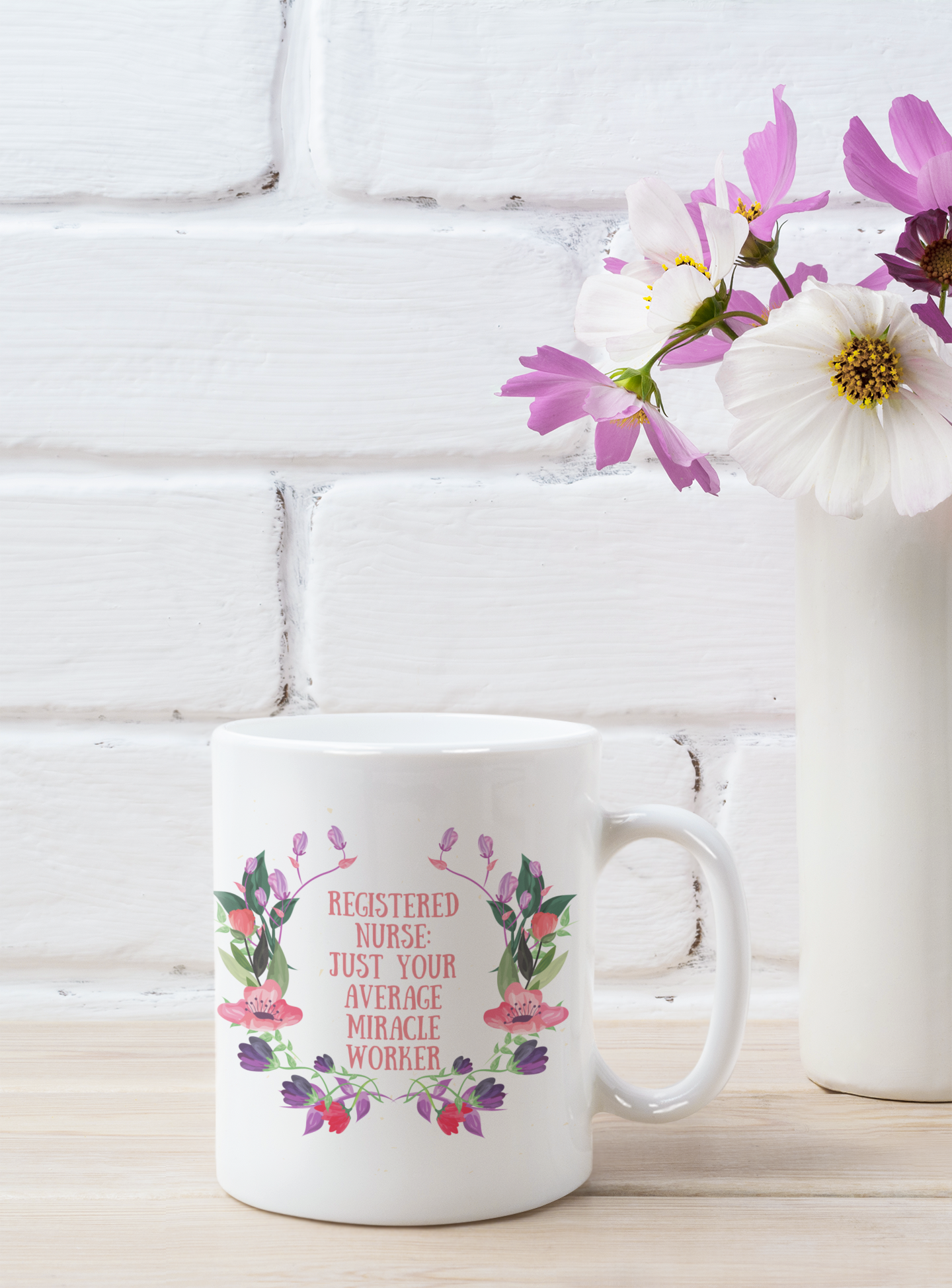 RN Miracle Worker | White Mug